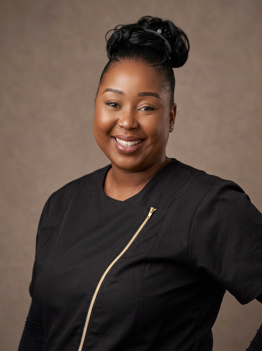 Portrait of Kim Mfunani